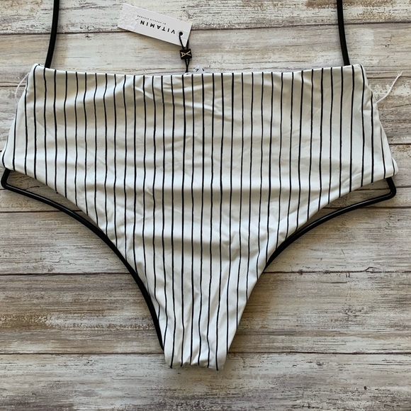 Vitamin A LOLA High Leg Waist Bikini Bottom - Picture 5 of 13